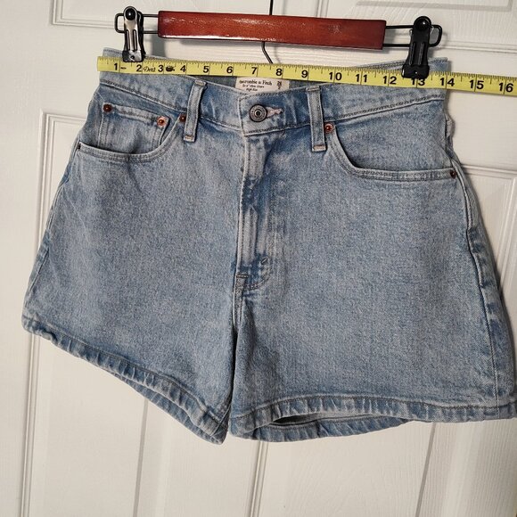 Abercrombie & Fitch The 4" Mom Short High Rise - Curve Love 2/26 - Picture 8 of 8